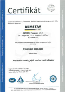 ČSN EN ISO 9001:2016